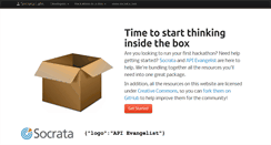 Desktop Screenshot of hackathon-in-a-box.org